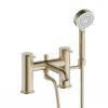 Crosswater Mada Bath Shower Mixer 2TH Brushed Brass