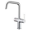 Clearwater Magus 4in1 U Kitchen mixer Tap inc Chiller Chrome