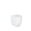 Britton Milan Rimless Back To Wall WC & Seat Gloss White