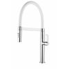 Clearwater Meridian Single Lever Kitchen mixer Tap Chrome/White