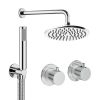 Crosswater Module Shower Set 1 Chrome 200mm