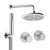 Crosswater Module Shower Set 1 Chrome 300mm