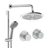 Crosswater Module Shower Set 2 Chrome 300mm