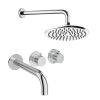 Crosswater Module Shower Set 3 Chrome 200mm