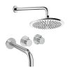 Crosswater Module Shower Set 3 Chrome 300mm