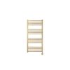 Crosswater MPRO 430 x 900 All Electric Right Hand Towel Warmer-Brushed Brass