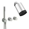 Crosswater Module Plus Shower Set 3 Brushed Nickel