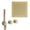 Crosswater Module Plus Shower Set 6 Brushed Brass