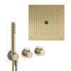 Crosswater Module Plus Shower Set 9 Brushed Brass