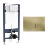 Crosswater MPRO Frame Set 1 Brushed Brass