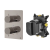 Crosswater MPRO Flute Crossbox 3 Outlet Shower Valve & Trimset Chrome