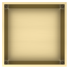 Bath Style Niche Non Lit 300 x 300mm Brushed Brass