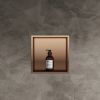 Bath Style Niche Non Lit 300 x 300mm Brushed Bronze