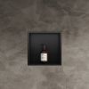 Bath Style Niche Non Lit 300 x 300mm Matt Black