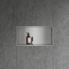 Bath Style Niche Non Lit 600 x 300mm Brushed Steel