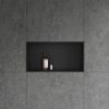 Bath Style Niche Non Lit 600 x 300mm Matt Black