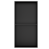 Bath Style Niche Dual Non Lit 600 x 300mm Matt Black