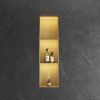 Bath Style Triple Niche With LED Light 1190 x 285mm Brushed Brass