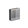 Crosswater Shower Niches 305 x 305 x 80mm with LED Chrome