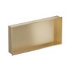 Crosswater MPRO Niche 610 x 305mm x 80mm Brushed Brass