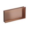 Crosswater MPRO Niche 610 x 305mm x 80mm with LED Light Strip Brushed Bronze