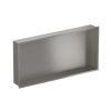 Crosswater MPRO Niche 610 x 305mm x 80mm Brushed Stainless Steel
