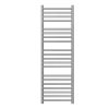 Nova 304 Stainless Steel Heated Towel Rail - 1200 x 400mm - Brushed Stainless Steel