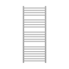 Nova 304 Stainless Steel Heated Towel Rail 1200 x 500mm Brushed Stainless Steel