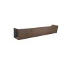 Just Taps NOA Electric Towel Radiator Brushed Bronze