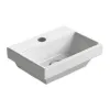 GSI Norm 350 x 260mm 1 Tap Hole Basin White