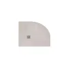 Tissino Giorgio2 Quadrant Offset Shower Tray Soft Taupe