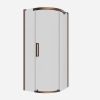 Crosswater Optix 10 Quadrant 900mm x 900mm Right Hand Brushed Bronze
