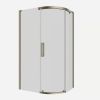 Crosswater Optix 10 Offset Quadrant 1200x900mm Right Hand Brushed Brass
