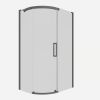 Crosswater Optix 10 Offset Quadrant 1200x900mm Left Hand Slate
