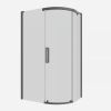 Crosswater Optix 10 Offset Quadrant 1200x900mm Right Hand Slate