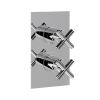 Crosswater MPRO Crosshead 2 Outlet 2 Handle Shower Valve Chrome