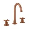 Crosswater MPRO Crosshead Basin Set Single Plate Deck Mounted Brushed Bronze