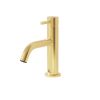 Crosswater MPRO Flute Basin Monobloc Brushed Brass