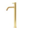 Crosswater MPRO Flute Tall Basin Monobloc Brushed Brass