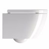 GSI Pura 50 Swirlflush Wall Hung Toilet and Soft Close Seat White