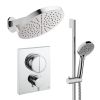 Crosswater Push Shower Set 5 Chrome