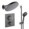 Crosswater Push Shower Set 5 Slate