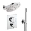 Crosswater Push Shower Set 6 Chrome