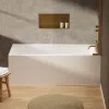 Crosswater KAI S Single Ended Bath 1700 x 700mm White