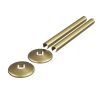Crosswater 200mm Snap on Pipe Covers Brushed Brass