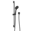 Crosswater Shower Set with Outlet Elbow Matt Black