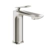 Crosswater The Huck Basin Mono Tap No Waste Brushed Metallic