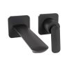 Crosswater The Huck Basin 2H Wall Mounted Trim Set Matt Black