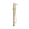 Crosswater The Huck Bath Shower Mixer Floor Standing Trim Brushed Brass