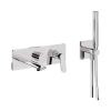 Crosswater The Huck Bath Shower Mixer Wall Mounted Trim Chrome